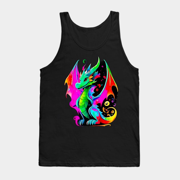 Welcome to the majestic year of the Green Dragon: a spectacular celebration of the Chinese New Year Tank Top by umculi